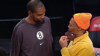 Kevin Durant & Russell Westbrook Share a Moment after Game | December 13, 2020 NBA Preseason