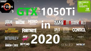 GTX 1050 Ti Test in 25 Games in 2020