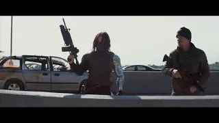 Winter Soldier causeway scene set to Toxic