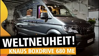 KNAUS BoxDrive 680 ME 2022 | NEUES Kastenwagen-Wohnmobil auf MAN | ROOMTOUR