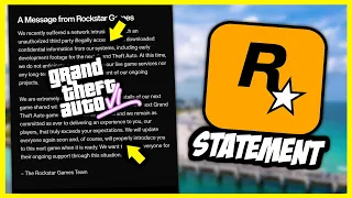 😱 ROCKSTARS STATEMENT zum GTA 6 LEAK - NEWS 😱