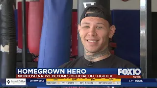 Local fighter earns UFC contract