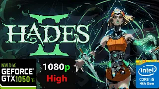 Hades 2 Gameplay Gtx 1050 Ti i5 4590 1080p High Settings Test