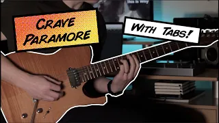 Crave, Paramore, Main Guitar Part Cover/Lesson WITH TABS