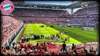 Fc Bayern Meister feiern in koln | Bayern-Fans feiern mit Spieler | FCKöln 1:2 Bayern Munich 27.5.23