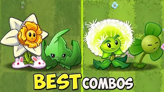 Best Combos Team Plant Max Level Vs Team 100 Lawnbowl Buckethead Zombie - PvZ 2 10.4.1