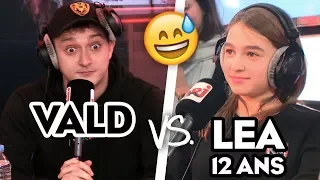 LÉA 12 ANS POSE DES QUESTIONS GÊNANTES A VALD - NRJ