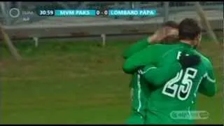 17. forduló MVM Paks -- Lombard Pápa 2-0 Eppel Márton gólja