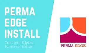 How we install Perma Edge for driveways and patios