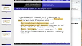 BAS 471 Unit 11 - AB Testing (Comparing Averages between Two Groups)