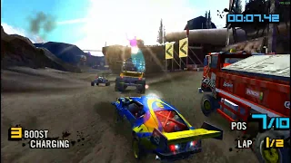 Motorstorm Arctic Edge PSP 60 fps PPSSPP emulator HD