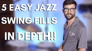 5 Jazz Swing Fills | They're EASY!!