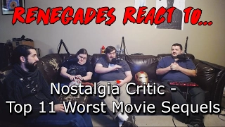 Renegades React to... Nostalgia Critic - Top 11 Worst Movie Sequels