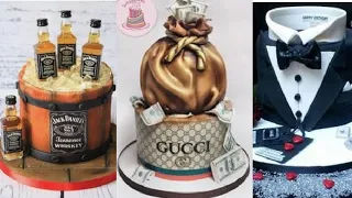 Top 50+ Men Birthday/Anniversary Cake Ideas |  for a 30th, 40th, 60th & 50th Birthday Cake