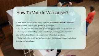 How To Vote In Wisconsin? - CountyOffice.org