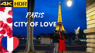 [4K video 🇨🇵] Paris city of Love & Romance| Valentine's Day 💞💘