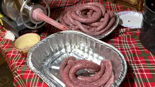 Southern Smoked Venison/Pork Sausage! How To Grind, Season & Smoke Link Sausage from Deer & Wild Hog