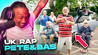 American REACTS to UK RAPPER! Pete & Bas ( Mr Worldwide ) | GRM Daily