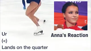 Anna Shcherbakova Syzran 2020 Jump Analysis