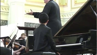 Tchaikovsky Piano Concerto no 1 - John Yang 13 years old - St. Petersburg