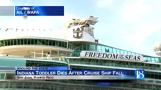 Indiana toddler dies after falling from 11th floor of cruise ship