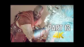 GOD OF WAR Gameplay Walkthrough Part 13 - Tentacle (PS4 PRO 4K Commentary 2018)