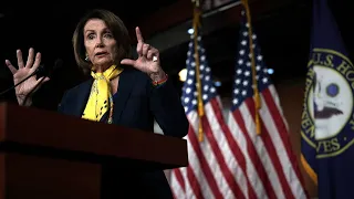 Pelosi holds weekly news conference