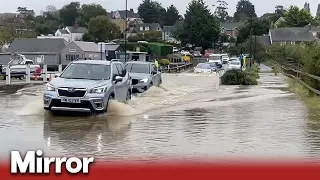 Storm Ciaran: UK brace for heavy rain after more flood warnings