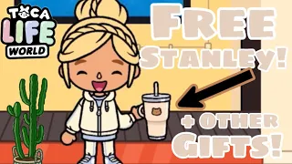 STANLEY WATER BOTTLE ! So Many FREE AESTHETIC Gifts !!!! TOCA LIFE WORLD ⭐️ DAISY GAMES