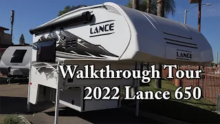 Walkthrough Tour 2022 Lance 650