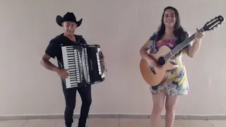 🪗Animando o Baile (solo de sanfona)-Ensaio em Casa com Flavinha Davi e Rio Preto (Autor: Rio Preto)