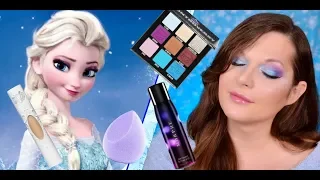 makeup tutorial: Frozen 2 Elsa inspired look | winter makeup | Jeffree Star Mini Controversy