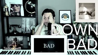 Down Bad by Taylor Swift - Live Reaction FULLY UNPACKED