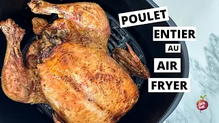 POULET ENTIER AU AIR FRYER 🍗🐓 AIRFRYER recette poulet