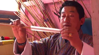 Process of making arrows (The Art of Traditional Bow and Arrow Making in Bhutan)