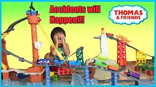 Ryan plays Thomas and Friends Toy Trains for Kids