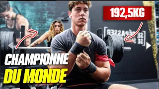 JE TESTE MON MAX AU DÉVELOPPÉ COUCHÉ AVEC LA CHAMPIONNE DU MONDE (elle Bench 150KG je suis mog...)