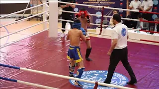 ЧЕМПИОНАТ КР ПО КИКБОКСИНГУ РАЗДЕЛ: ЛОУ-КИК 2021. Nazarmatov Dilzat vs Rakhimov Shumkar