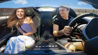 Sorprendo i miei amici in LAMBORGHINI