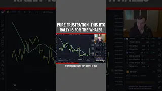 PURE FRUSTRATION 😖 This BTC Rally Is For The Whales