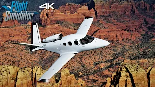 Cirrus Vision Jet SF50 | Sedona, AZ ✈ Telluride, CO | A MSFS Experience