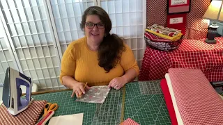 Quilt Block for Beginners Series #1 Half Square Triangles/How to make a quilt block/Easy quilt block