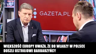 Prof. Balcerowicz: Cała polityka personalna PiS jest usiana gigantycznymi skandalami