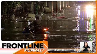 Ilang lugar sa Metro Manila, nalubog ulit sa baha dahil sa walang patid na ulan