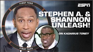 Stephen A. & Shannon Sharpe SOUND OFF on Kadarius Toney TROLLING! 👀 | First Take