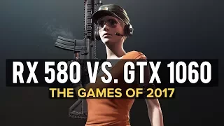 RX 580 vs GTX 1060 | BEST Games of 2017 Showdown