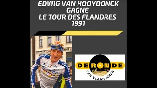 Edwig Van Hooydonck gagne le Tour des Flandres 1991