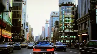 1973年東京景觀 [50fps HD] 1970年代前期的日本 | 高清高幀率 | 銀座, 上野