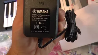 Распаковка Синтезатор Yamaha PSR F51 из Rozetka com ua