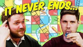 Snakes & Ladders, But ONLY SNAKES | House Rules
